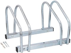 Aparcabicicletas de acero para 2 bicicletas