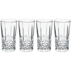 Sklenice na drink broušené sada 4 ks 260 ml