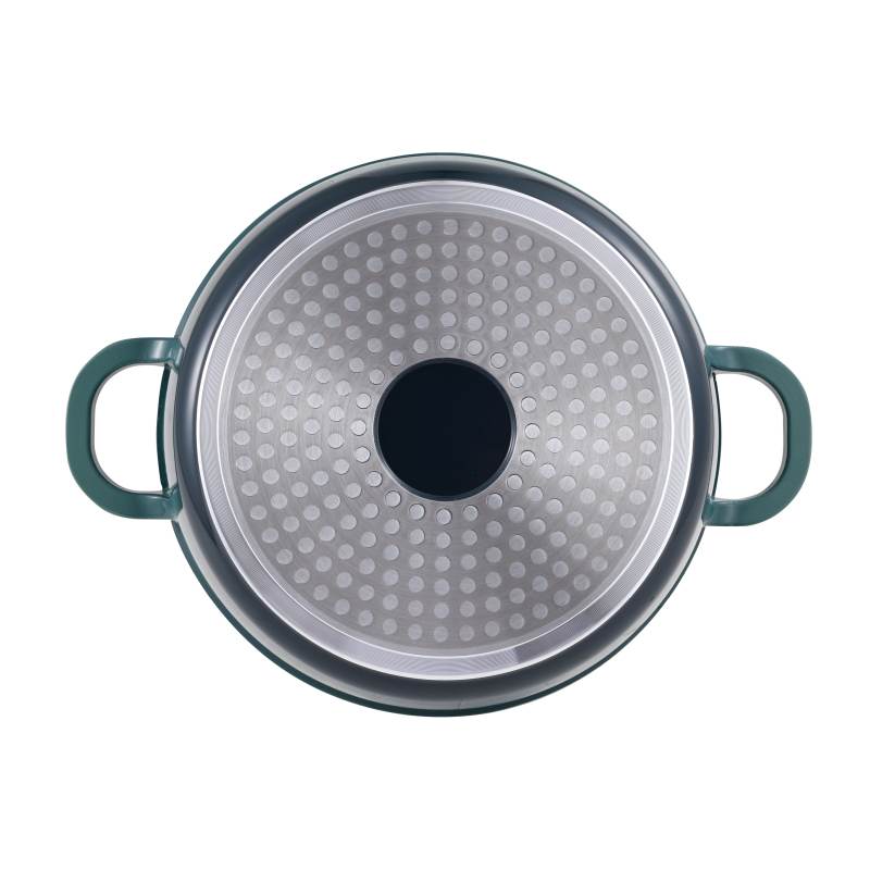 Caserola cu suprafata ceramica si capac 20 cm Excalibur
