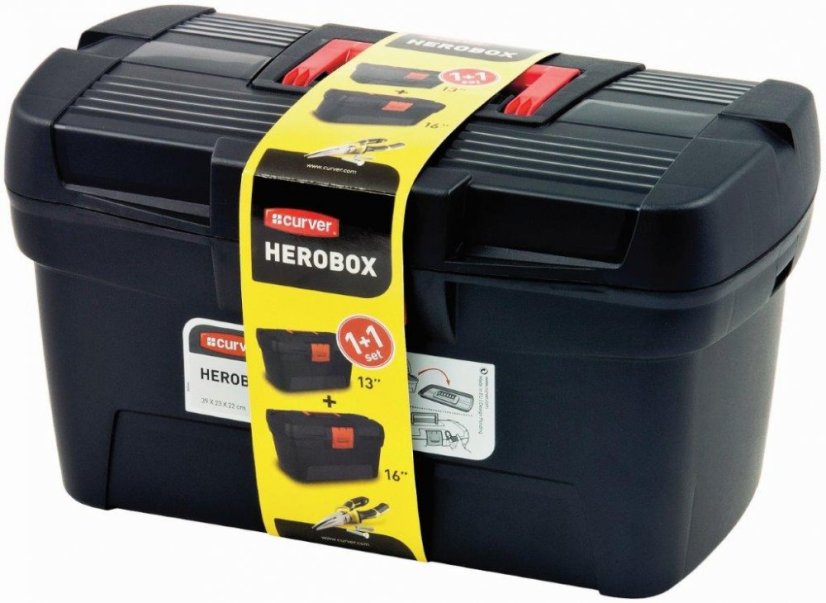 Box na nářadí Keter HEROBOX 16\"+13\" set