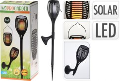 Lampa solárna záhradná PROGARDEN 3v1 78 cm