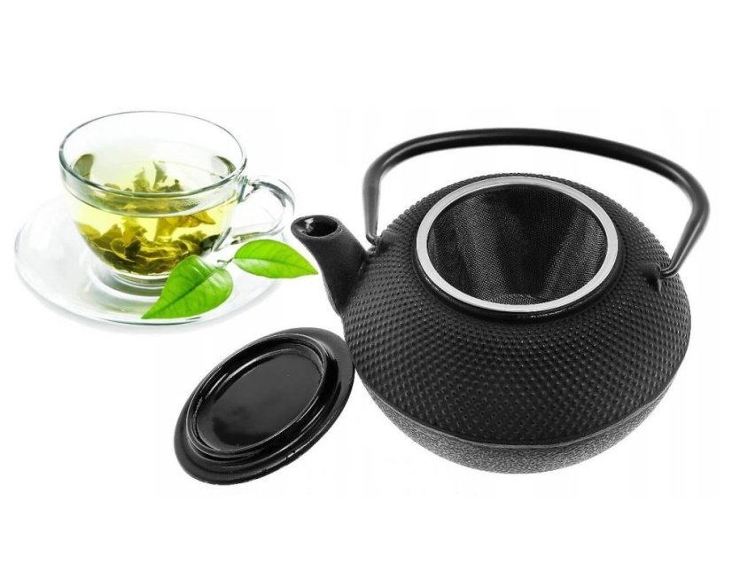 Ceainic din fonta Imperial 0,8 l negru