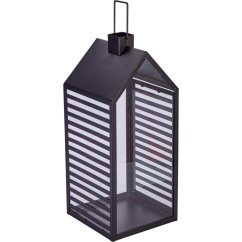 Kovová súprava svietidiel 2 ks 18 / 14 cm sivá