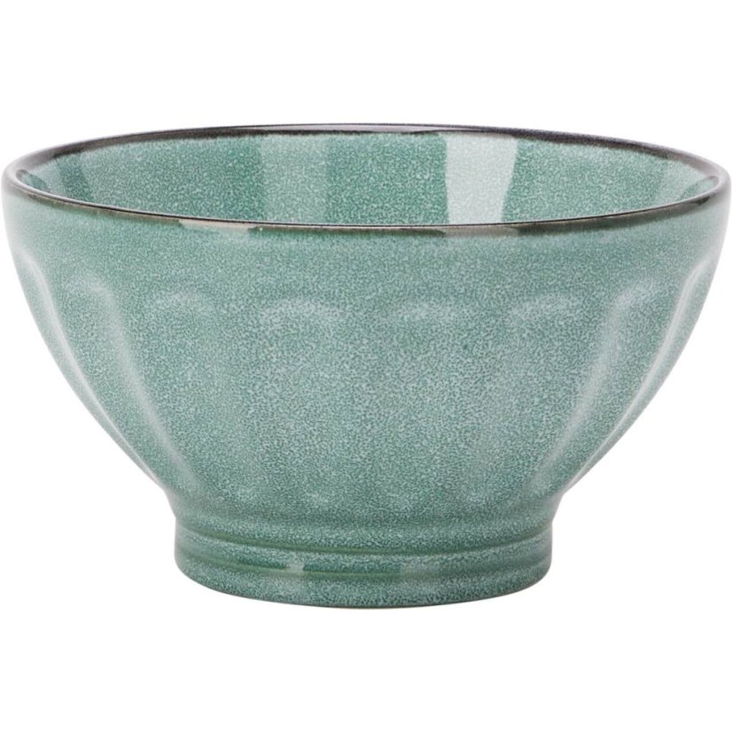 Jídelní sada 16 ks kamenina zelená