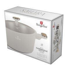 Kastrol s titanovým povrchem a poklicí 28 cm Sahara Nordic Collection