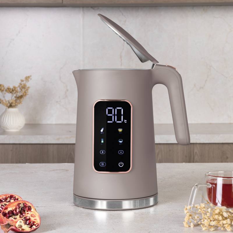 Rychlovarná konvice s regulací teploty digitální 1,7 l Taupe Collection