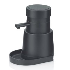 Dezinfekční dávkovač Aurie 300 ABS plast tmavě šedý 14,0 cm 8,5 cm 300,0 ml Dezinfekční dávkovač Aurie 300 ABS plast tmavě šedý 14,0 cm 8,5 cm 300,0 ml