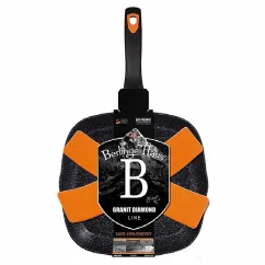 Panvica grilovacia s mramorovým povrchom Granit Diamond Line 28 cm