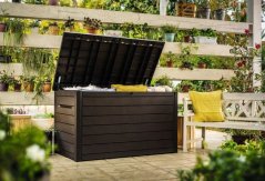 Záhradný box Keter Ontario 870 L wood hnedý