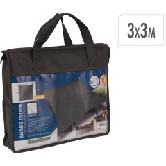 Foiță de umbră pătrată 3 m gri