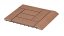 Bandă de tranziție G21 Cherry pentru plăci WPC, 30 x 7,5 cm drepte