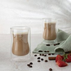 Set de 2 pahare espresso 270 ml Set de 2 pahare espresso 270 ml