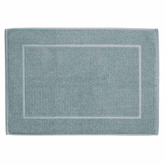 Koupelnová předložka Lavinia 100% organická bavlna modrá 60x100 cm