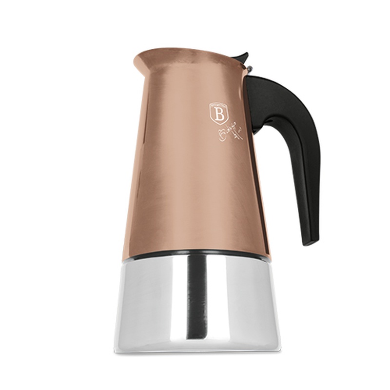 Moka hrniec indukčný 6 šálok Rosegold Metallic Line