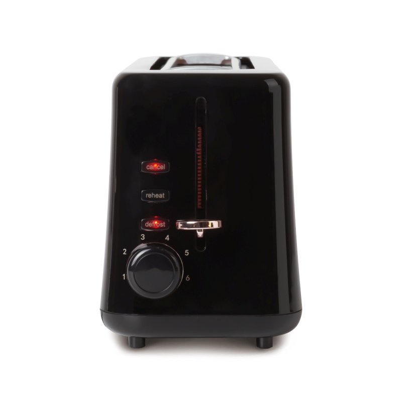 Topinkovač nerez 980W s dlouhým slotem Black Rose Collection