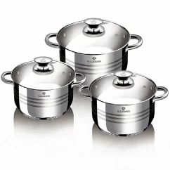 Sada nádobí nerez 6 ks Gourmet line