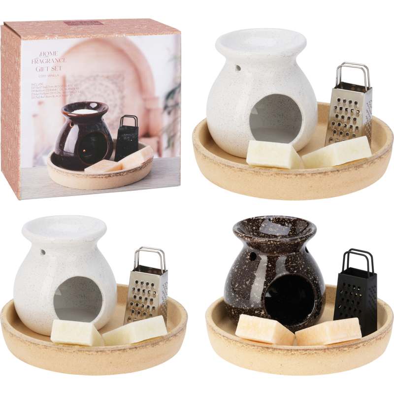 Aroma lampa dárkový set hnědá