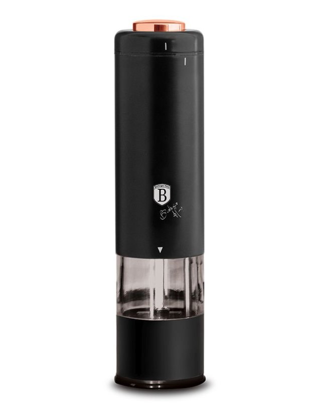Mlýnek na pepř a sůl elektrický Black Rose Collection