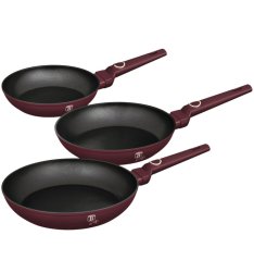 Sada pánví s titanovým povrchem 3 ks Leonardo Collection