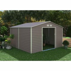 Zahradní domek G21 GAH 1085 - 340 x 319 cm, šedý Zahradní domek G21 GAH 1085 - 340 x 319 cm, šedý