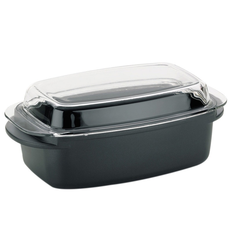 Pekáč obdélníkový s poklicí 32 cm KERROS