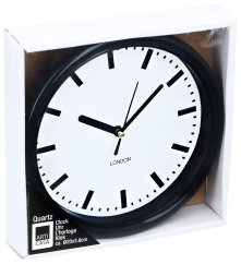 Ceas de perete 20 cm negru Ceas de perete 20 cm negru