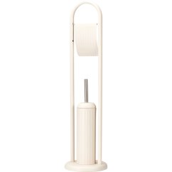 WC sada ve stojanu 80 cm bílá