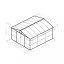 Casuta de gradina G21 GAH 1300 - 340 x 383 cm, gri Casuta de gradina G21 GAH 1300 - 340 x 383 cm, gri