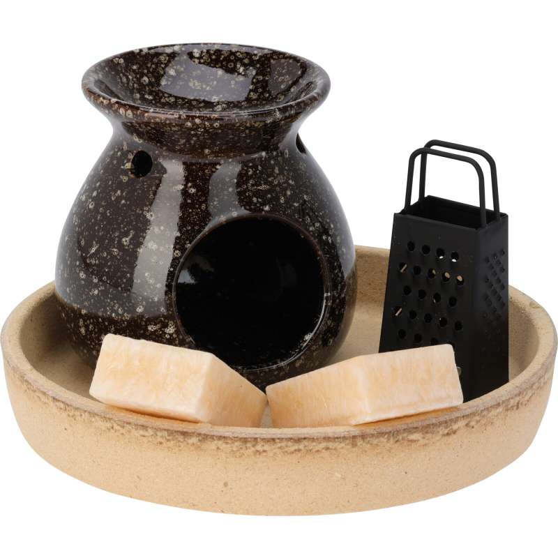 Aroma lampa dárkový set hnědá