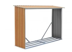 Magazin lemn G21 WOH 181 - 242 x 75 cm, maro