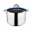 Olla de acero inoxidable con tapa 15,5 l Gourmet Line
