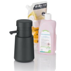 Dávkovač mýdla a desinfekce AURIE 450 ml antracit Dávkovač mýdla a desinfekce AURIE 450 ml antracit