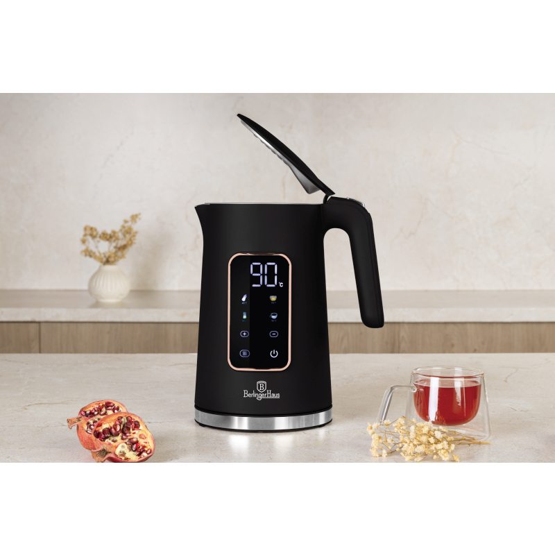 Rychlovarná konvice 1,7 l 2200W digitální, Black Rose Collection
