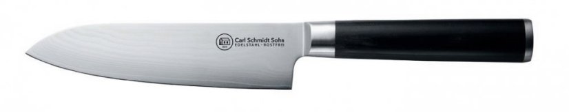 Nůž santoku damascénská nerezová ocel 18 cm KONSTANZ