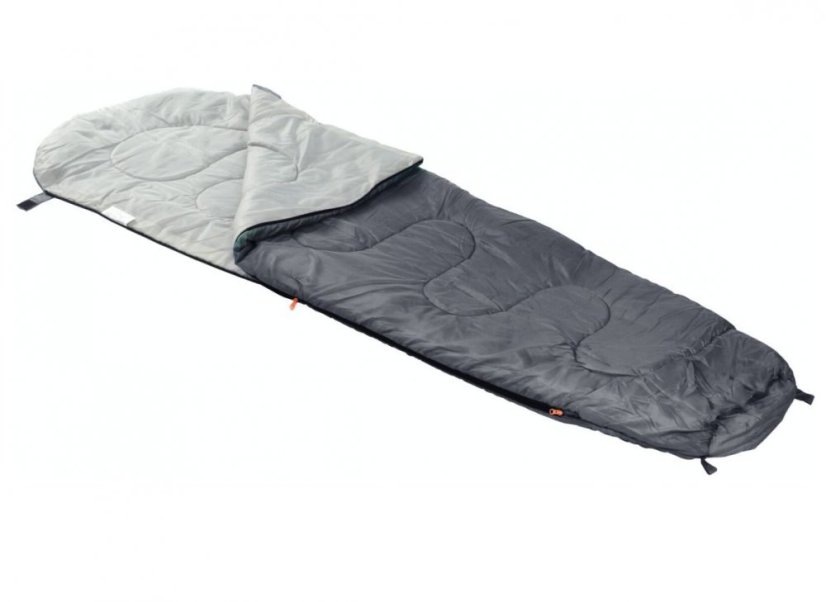 Spací vak múmie 230 cm šedá