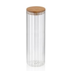 Borcan depozitare Dorothea sticla transparenta 27.0cm 9.0cm 1.5l