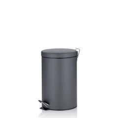 Odpadkový koš Monaco+12 L kov šedá