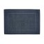 Alfombra de baño Lavinia 100% algodón orgánico 50 x 70 cm azul oscuro