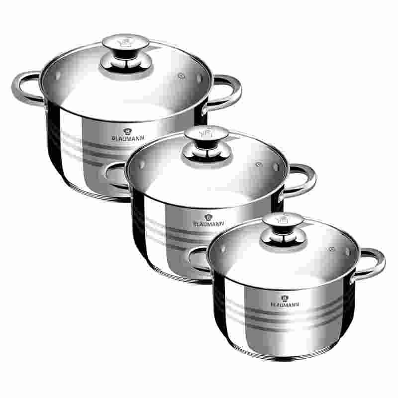 Sada nádobí nerez 6 ks Gourmet line