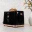 Rychlovarná konvice + toustovač 2200W sada Black Rose Collection