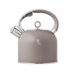 Konvice pískací se skleněným víkem 3 L Taupe Collection Konvice pískací se skleněným víkem 3 L Taupe Collection