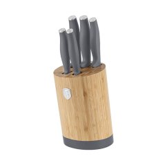 Set cutite cu suport BAMBOO 6 buc Colectia Aspen