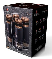 Kořenky ve stojanu sada 5 ks Black Rose Collection