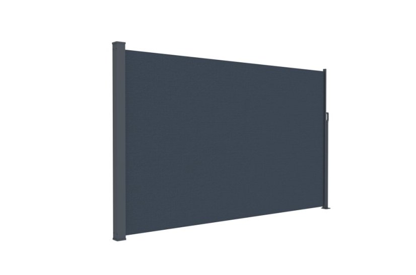Bočná markíza G21 180 × 300 cm, zasúvateľná, antracitová