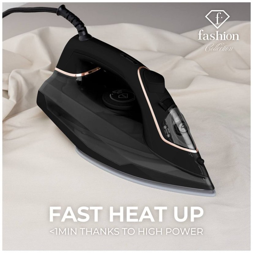 Žehlička napařovací 2400 W Black Rose Collection
