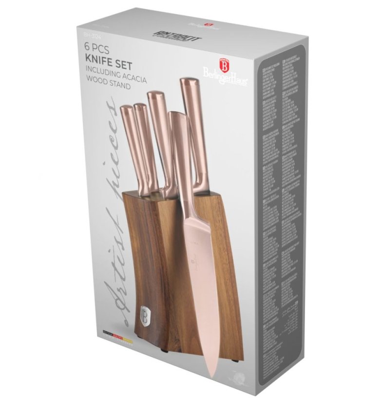 Set de cuțite din 6 piese Taupe Collection
