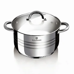 Hrnec s poklicí nerez 16 cm Gourmet Line