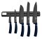 Súprava nožov s magnetickým držiakom 6 ks Aquamarine Metallic Line