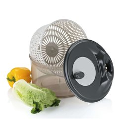 Odstředivka na salát PP, šedá 16x23 cm