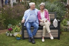 Keter Deco Garden Bench lemn de frasin